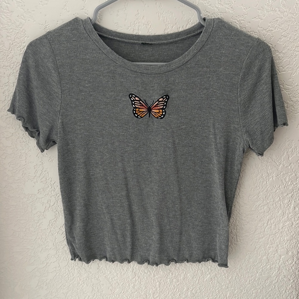 Target womens crop tee
